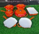 CAST IRON COOKWARE SET