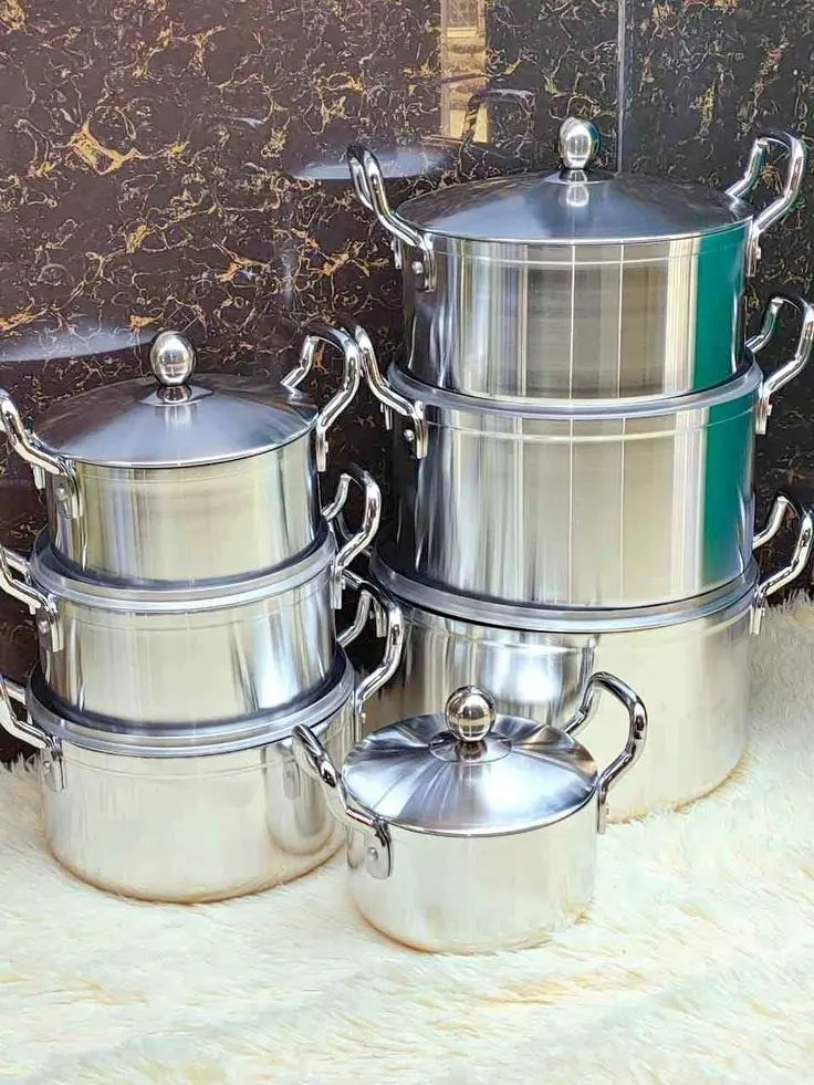 TORNADO STAINLESS STEEL COOKWARE SET