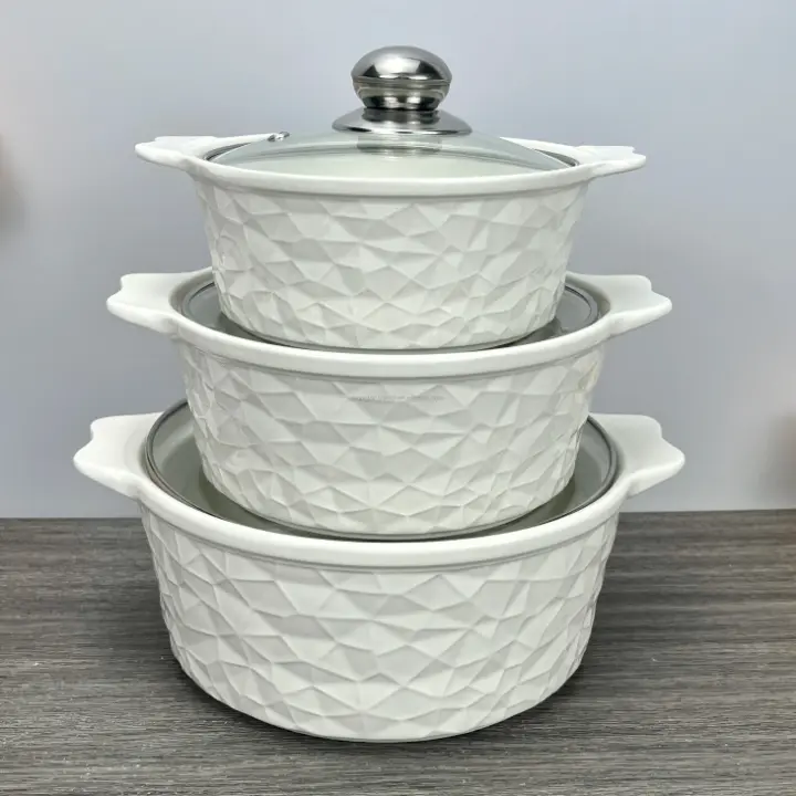 CERAMIC CASSEROLE DISHES