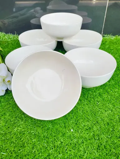 WHITE BOWLS