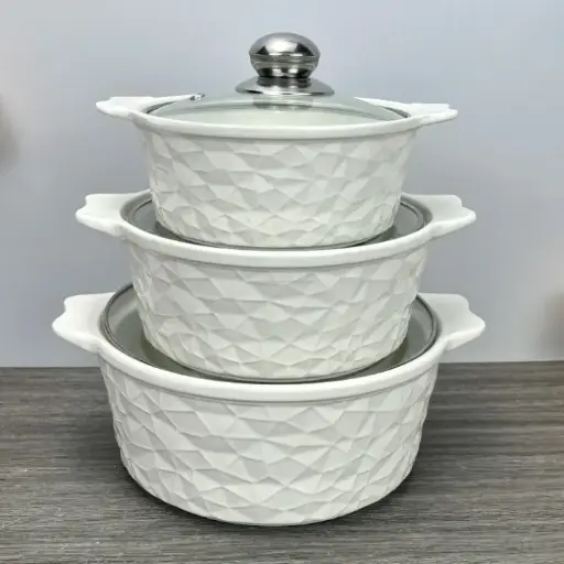 CERAMIC CASSEROLE DISHES