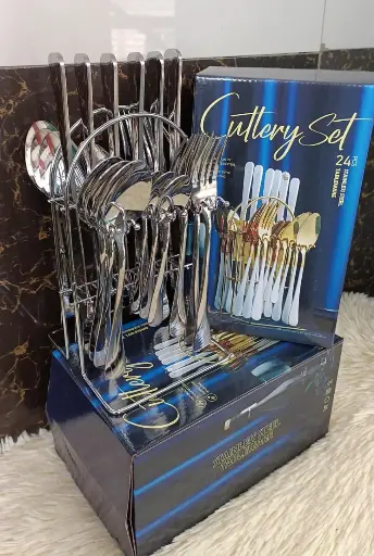 SILVER CUTLERY SET